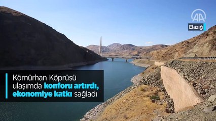 Kömürhan Köprüsü ulaşımda konforu artırdı, ekonomiye katkı sağladı