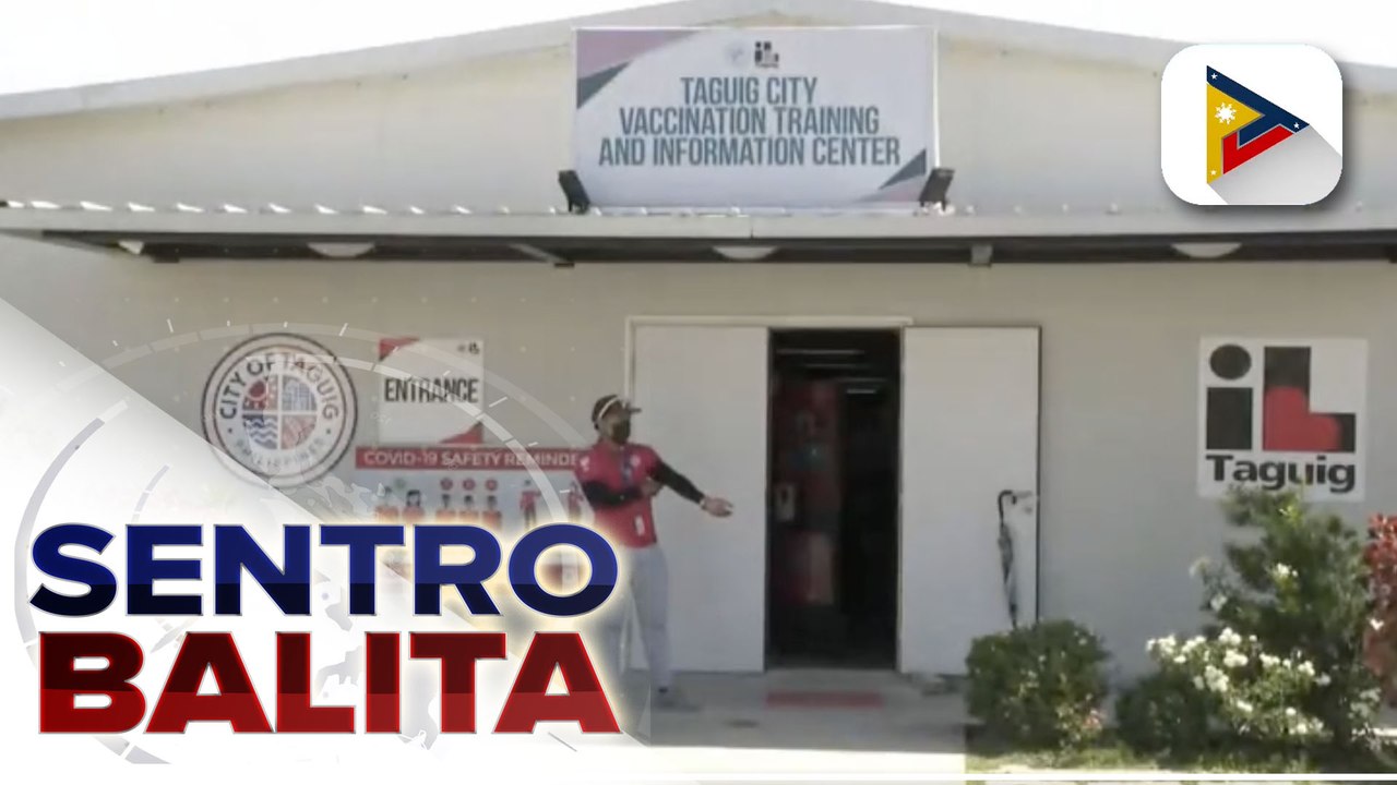 Taguig city, nagsimula na sa pagbabakuna sa lahat ng residente nito na edad 12-17; Mga menor de edad na hindi residente ng lungsod, maaari ring magpabakuna
