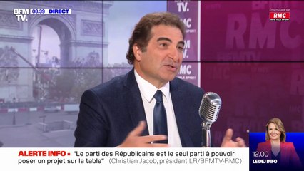 Christian Jacob assure qu'il y a "un rythme d'au moins 1000 adhésions par jour en ce moment" au parti LR