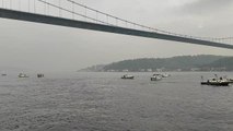 İstanbul Boğazı'nda gemi geçişlerine sis engeli