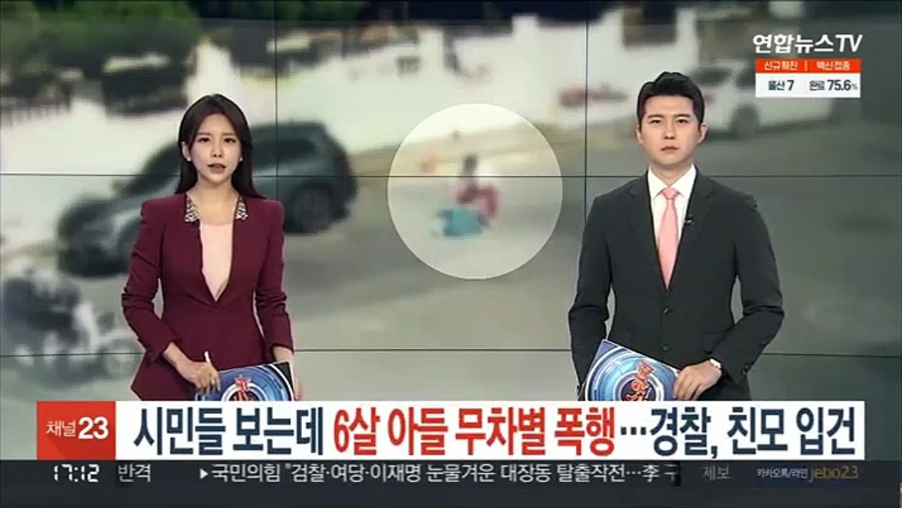 시민들 보는데 6살 아들 무차별 폭행…경찰, 친모 입건