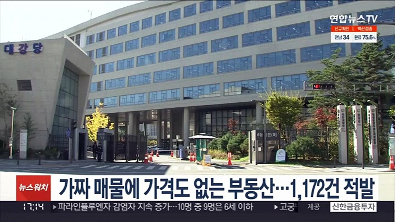 가짜 매물에 가격도 없는 부동산…1,172건 적발
