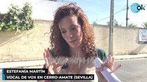 La vocal de Vox apedreada en Sevilla denuncia que el juzgado le ha recomendado que se vaya de su casa