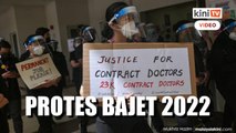 Kecewa Bajet 2022, Hartal Doktor Kontrak umum protes kedua