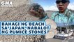 Bahagi ng beach sa Japan, nabalot ng pumice stones | GMA News Feed
