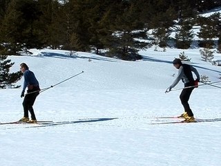 Ski de fond à Gréolières 2