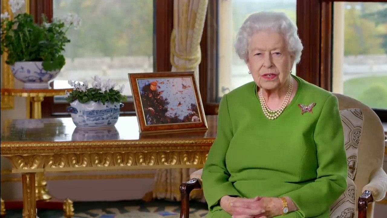 Absente à la COP 26, la reine Elizabeth II exhorte les dirigeants à faire «cause commune» face au changement climatique - VIDEO