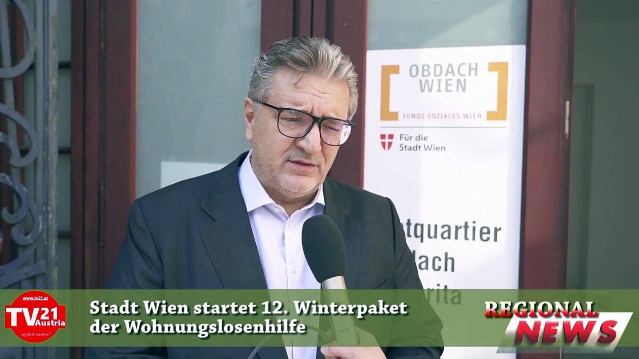 Stadt Wien startet 12. Winterpaket der Wohnungslosenhilfe