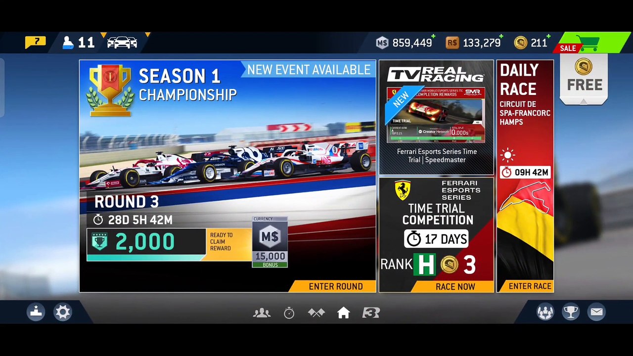 Acura NSX GT3 -  Real Racing 3  GT3 Cup_1080p