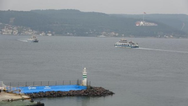 GÖKÇEADA'YA BAZI FERİBOT SEFERLERİNE LODOS ENGELİ
