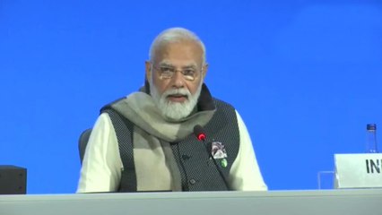 Selfish behavior affecting nature: PM Modi in Glasgow