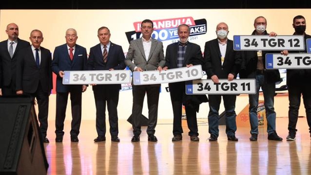 İstanbul'da 750 minibüs ve 250 taksi, dolmuş taksiye çevrildi