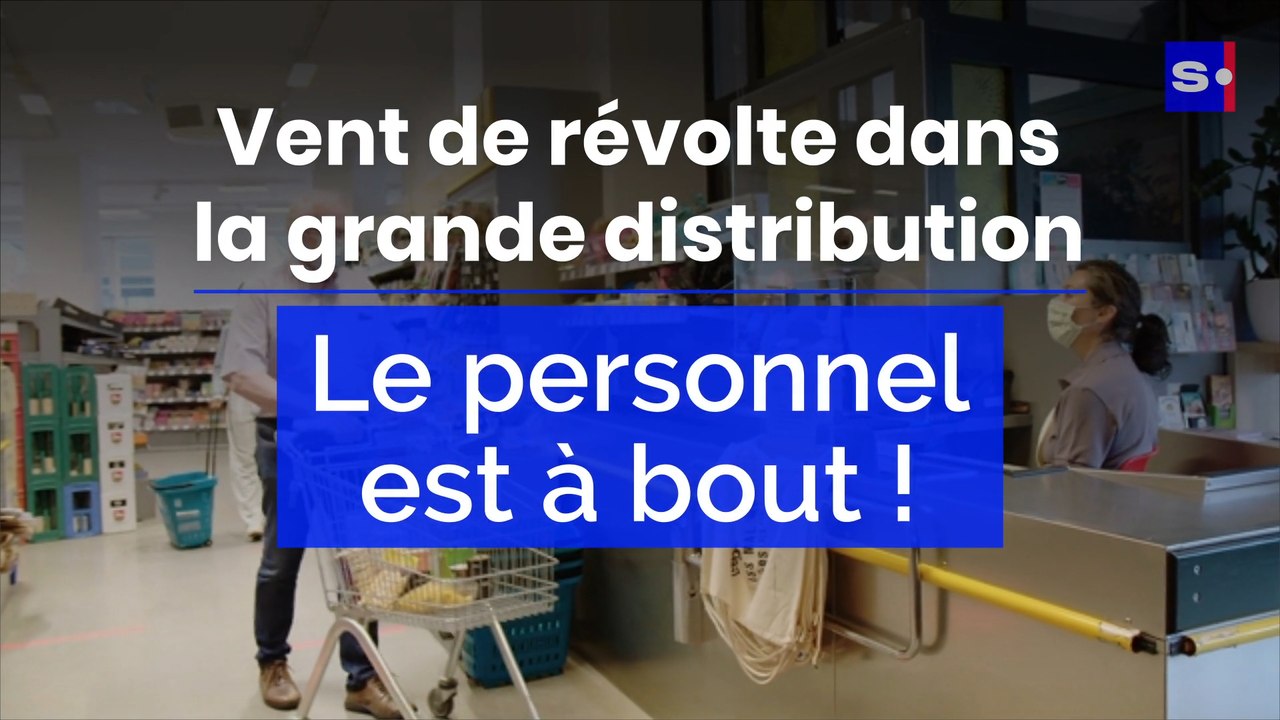 Grande distribution : le personnel est à bout !