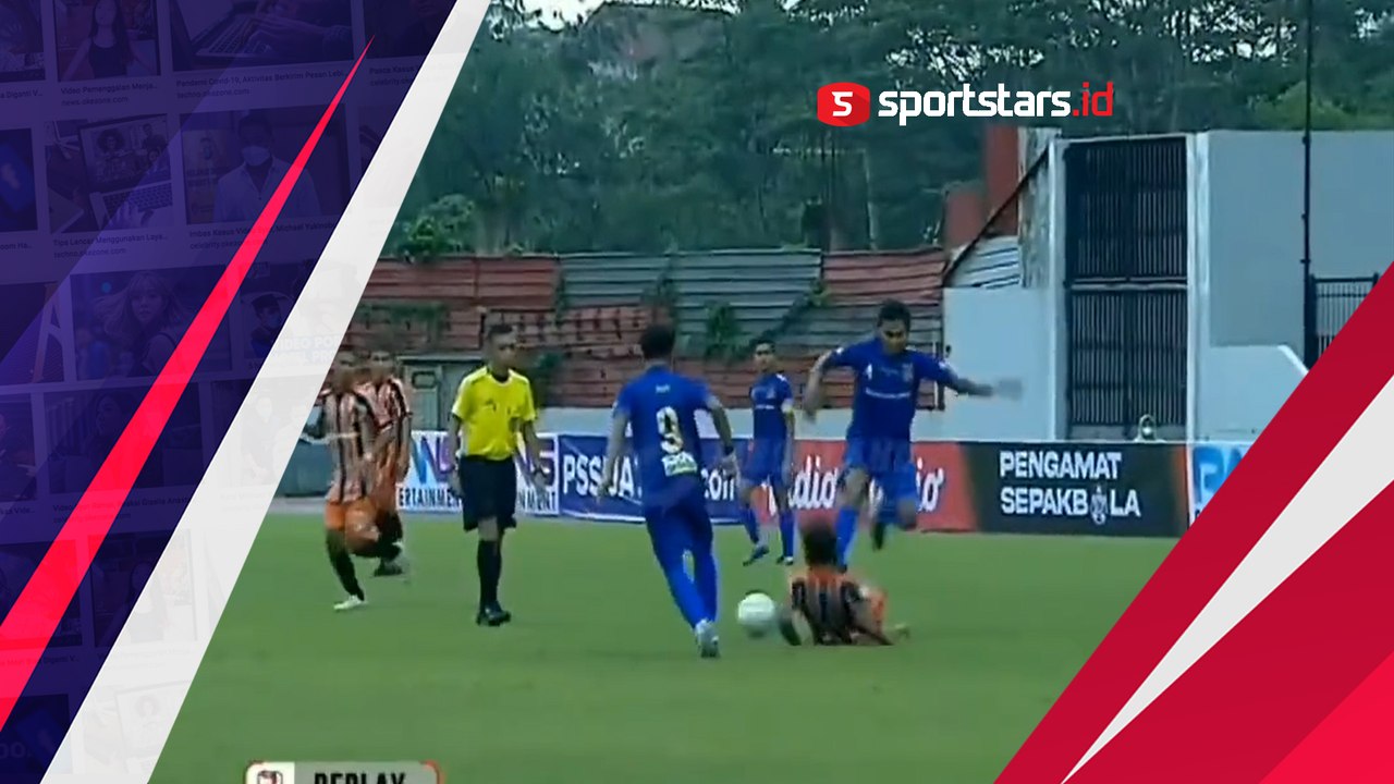 Injak Leher Lawan, Pemain Klub Divisi 3 Liga Indonesia Ini Cuma Dikartu Kuning