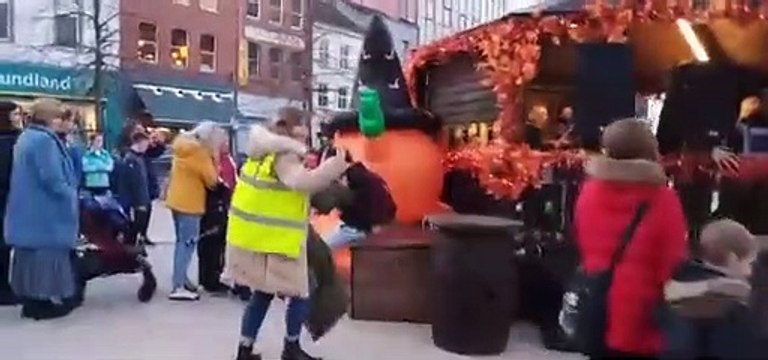 Guildhall Square Derry Halloween 2021