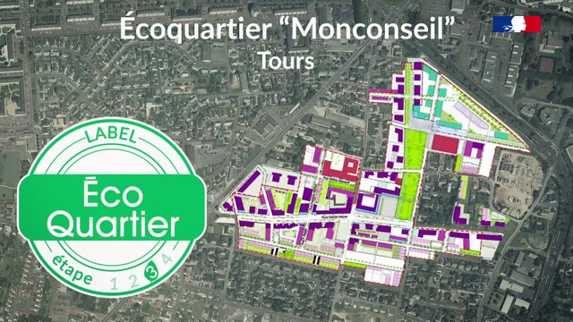 Écoquartier Monconseil à Tours (37)