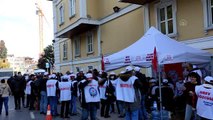 Bakırköy Belediyesi işçileri grevlerinin dokuzuncu gününde