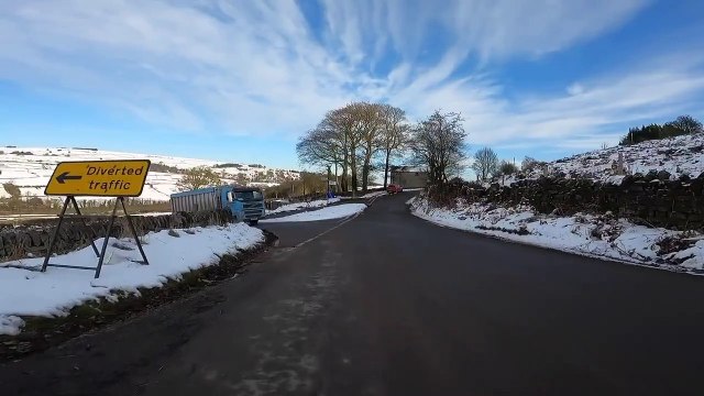 HGV driver in terrifying near miss with cyclist on Sheffield road