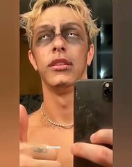 trying to get my Halloween makeup off