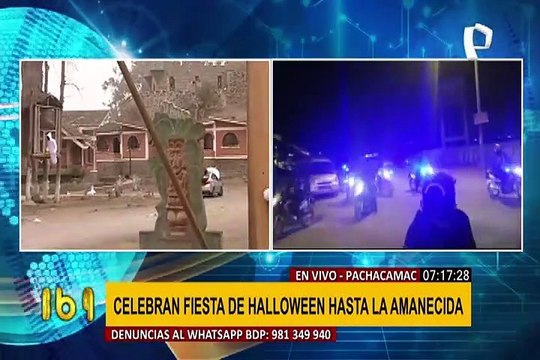 Celebran Halloween con fiestas y alcohol sin respetar las restricciones dictadas por el Gobierno