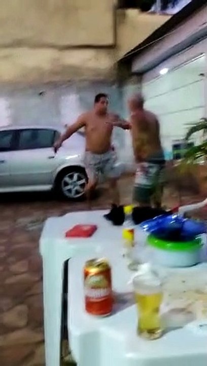Drunken Flip Fail Makes Man Fall