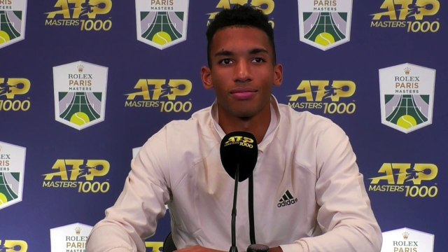 ATP - Rolex Paris Masters 2021 - Felix Auger-Aliassime : À chaque fois de revenir en France et d'avoir le public avec soi, ça fait plaisir !