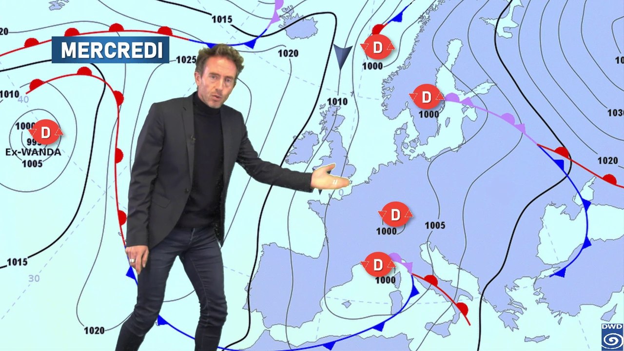 Bulletin météo pour le mercredi 3 novembre 2021