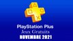 Playstation Plus : Les Jeux Gratuits de Novembre 2021