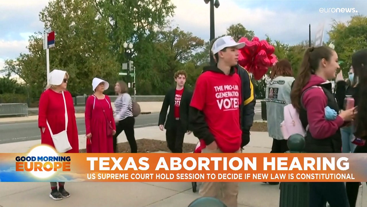 US Supreme Court hears challenges on Texas abortion law
