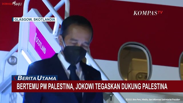 Bertemu PM Palestina, Presiden Jokowi Tegaskan Dukung Palestina
