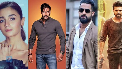 एस एस राजामौली की आने वाली फिल्म 'आरआरआर' की पहली झलक इंटरनेट पर छाई