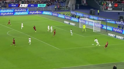 Highlights AS Roma vs AC Milan 1-2