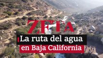 Esta es la Ruta del Agua desde el Río Colorado hasta la zona costa de Baja California.