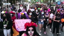 Ölüler Günü’nde Kadın Cinayetleri Protesto Edildi