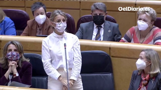 Yolanda Díaz cierra filas sobre la reforma laboral: Sánchez, Calviño y yo misma acabaremos con los errores de política laboral del PP