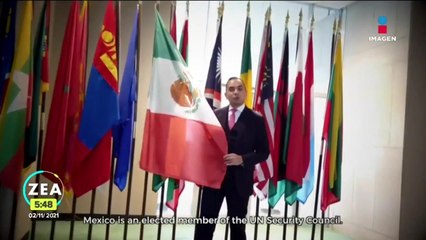 México asume presidencia de Consejo de Seguridad de la ONU