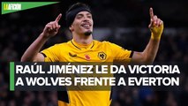 Raúl Jiménez anota golazo en Premier League y llega a 50 goles con los Wolves