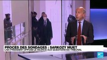 France : Sarkozy reste muet au procès des sondages de l'Elysée