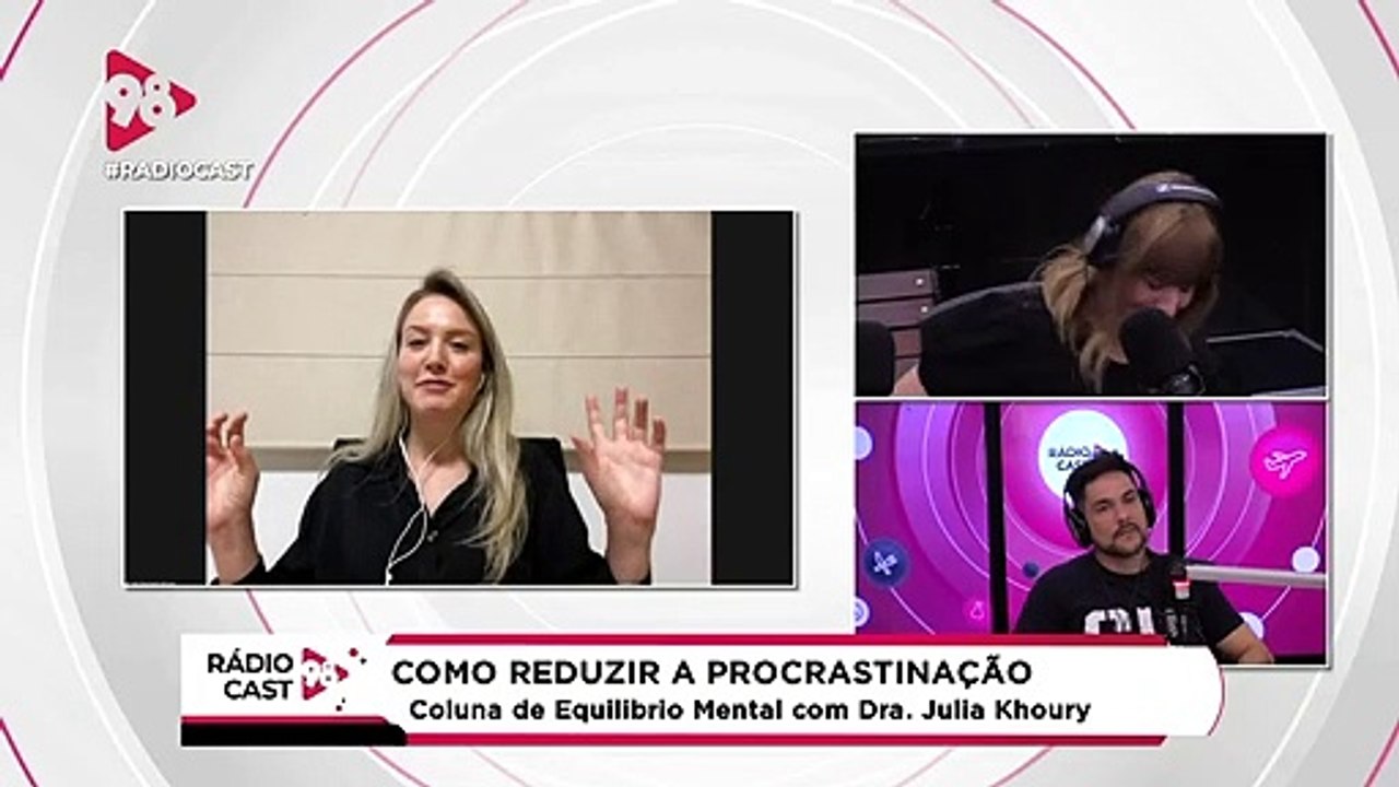 RádioCast98 | Como reduzir a procrastinação e aumentar a produtividade?