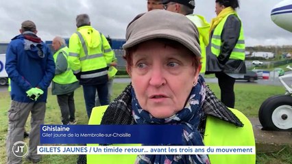 GILETS JAUNES / Un timide retour...avant les trois ans du mouvement
