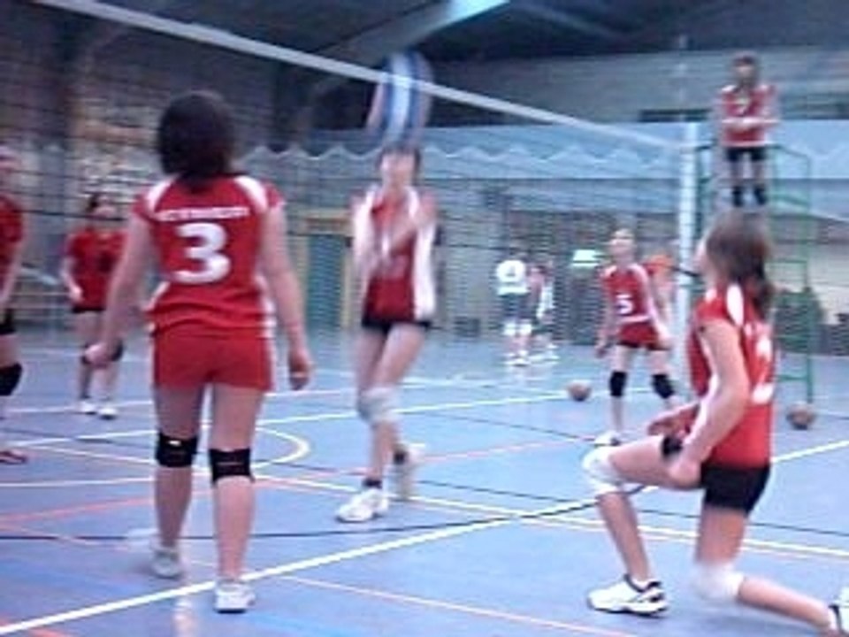 Match de volley contre St-vith