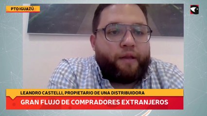 Gran flujo de compradores extranjeros