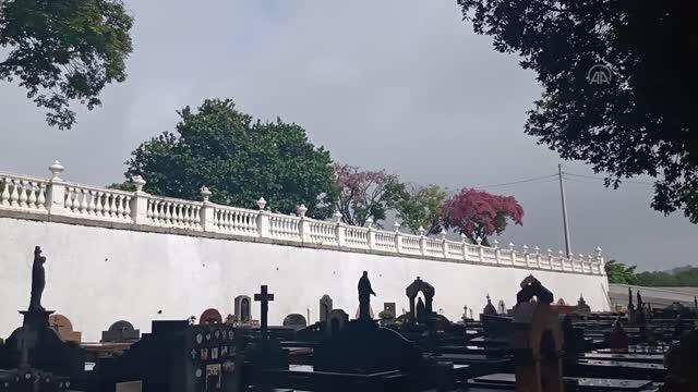 Brezilya'da Kovid-19 kurbanları için anma etkinliği düzenlendi