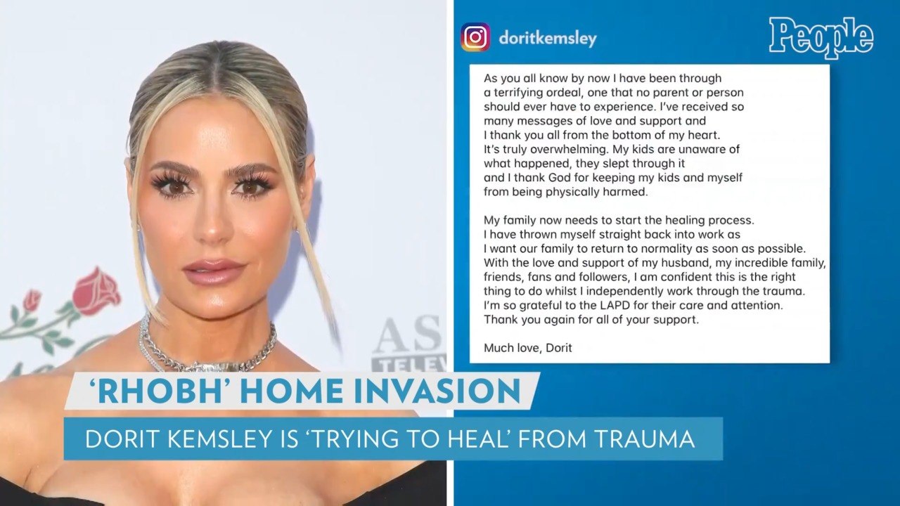 Dorit Kemsley 'Trying to Heal from the Trauma' of Home Invasion, Says Source