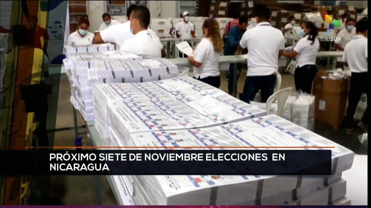 teleSUR Noticias 15:30 02-11: Avanza cronograma electoral en Nicaragua