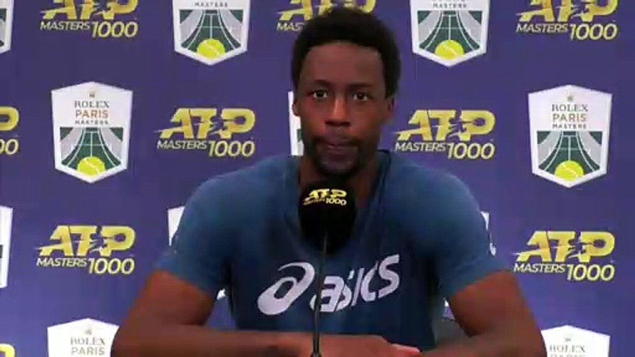 ATP - Rolex Paris Masters 2021 - Gaël Monfils : "L'année 2021, elle est horrible quand même, elle est bien horrible.... !"