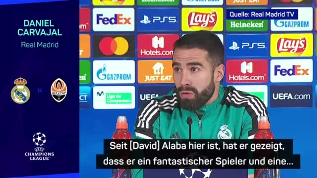 Carvajal: “Alaba ist ein fantastischer Spieler”