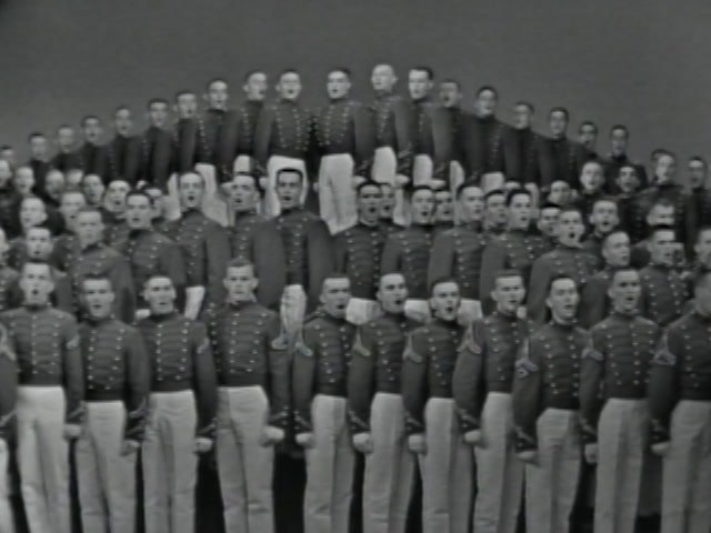 West Point Glee Club - The Army Goes Rolling Along