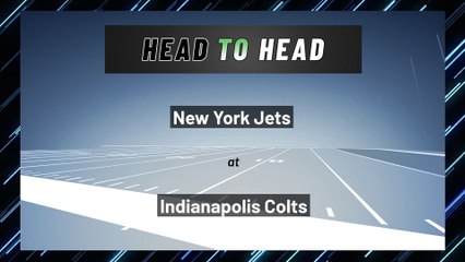 New York Jets at Indianapolis Colts: Spread