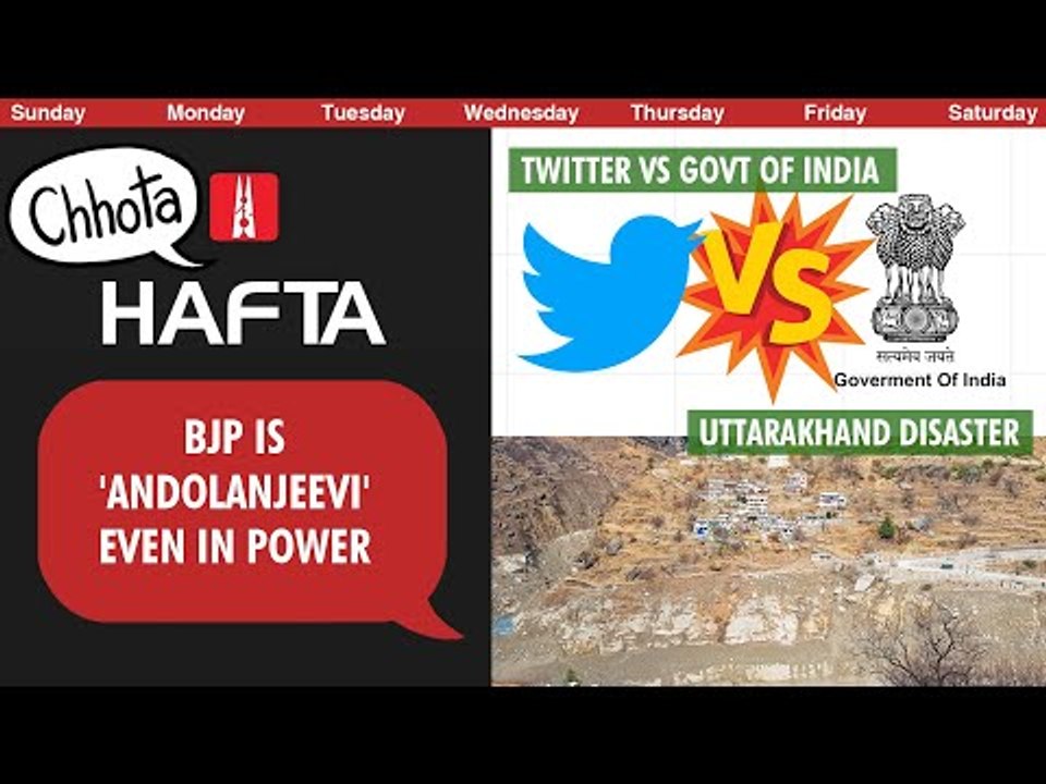 Uttarakhand disaster, Centre vs Twitter, and Modi’s speech on ‘andolan jeevi’ | NL Hafta